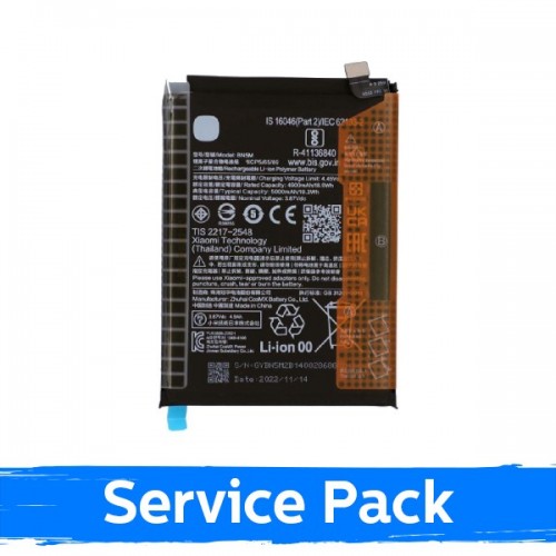 Baterija suderinama su Xiaomi Redmi Note 12 4G BN5M (Service Pack)