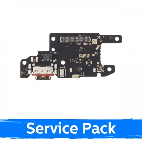 Įkrovimo jungtis suderinama su Xiaomi Poco X6 5G su flex / Plata (Service Pack)