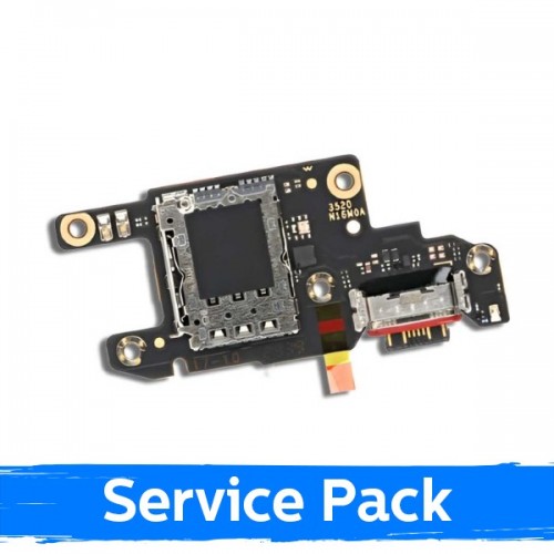 Įkrovimo jungtis suderinama su Xiaomi Redmi Note 13 Pro 5G su flex / Plata (Service Pack)
