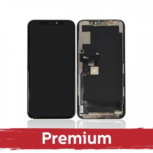 LCD ekranas suderinamas su iPhone 11 Pro Juodas (Hard OLED / Premium) /*Removable IC*/
