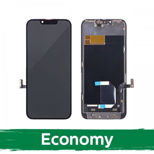 LCD ekranas suderinamas su iPhone 13 Juodas (INCELL / Economy) /*Removable IC*/