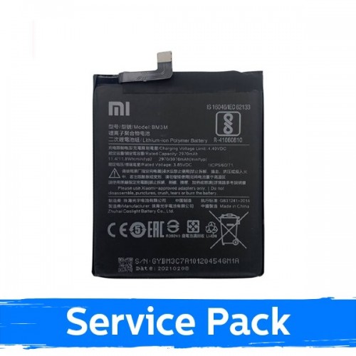 Akumuliatorius skirtas Xiaomi Mi 9 SE 3070mAh BM3M (Service Pack)