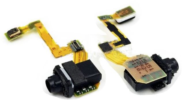 Lanksčioji jungtis Sony E6603/E6653/E6653 Xperia Z5 su ausinių lizdu originali (used Grade A)