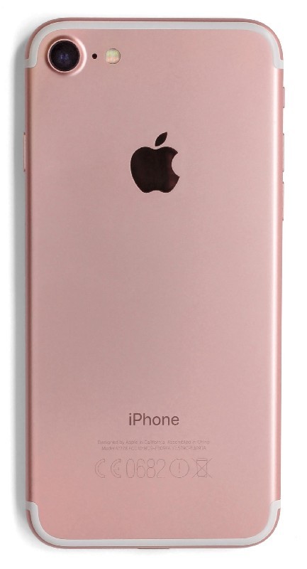 Galinis dangtelis iPhone 7 Rose Gold pilnas su šleifais originalus (used Grade B)