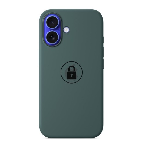 Dėklas "Silicone Case v2" iPhone 16 Plus / Ežero žalias / pakuotėje