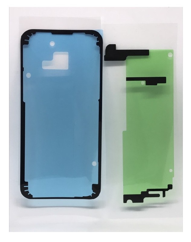 Lipdukų komplektas galiniam dangteliui Samsung A320 A3 2017 originalus (service pack)