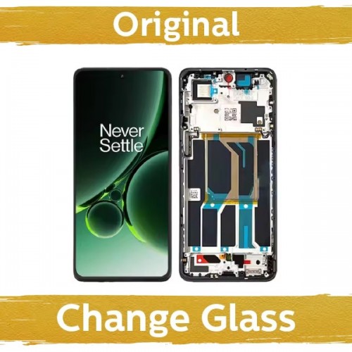 LCD ekranas suderinamas su OnePlus Nord 3 su rėmeliu / Tempest Gray / (Atnaujintas: Kinija)