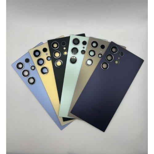 Galinis dangtelis suderinamas su Samsung S928 S24 Ultra / Titanium Black / (su kameros lęšiu) OEM