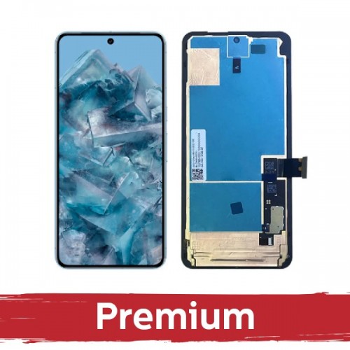 LCD ekranas suderinamas su Google Pixel 8 Pro juodas su rėmeliu OEM