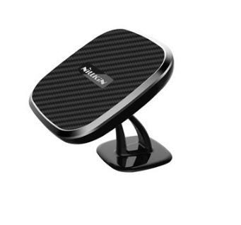 Belaidis automobilinis įkroviklis-laikiklis Nillkin Magnetic (10W) juodas