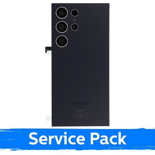 Galinis dangtelis suderinamas su Samsung S928 S24 Ultra / Titanium Violet / (Service Pack)