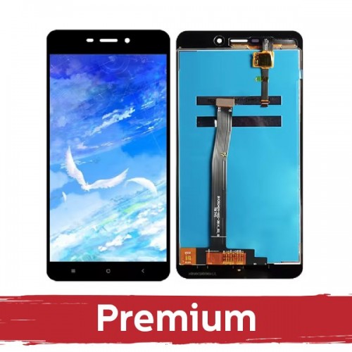 LCD ekranas suderinamas su Xiaomi Redmi A4 juodas OEM