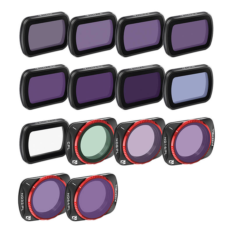 14 filtrų Freewell DJI Osmo Pocket 3