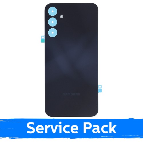 Galinis dangtelis suderinamas su Samsung A155 A15 4G / Brave juodas / (Service Pack)