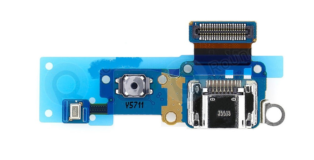 Lanksčioji jungtis Samsung T715/T719N Tab S2 8.0 LTE su įkrovimo kontaktu, mikrofonu originali (service pack)