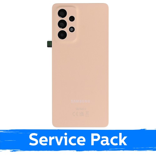 Galinis dangtelis suderinamas su Samsung A536 A53 5G / Awesome Peach / (Service Pack)