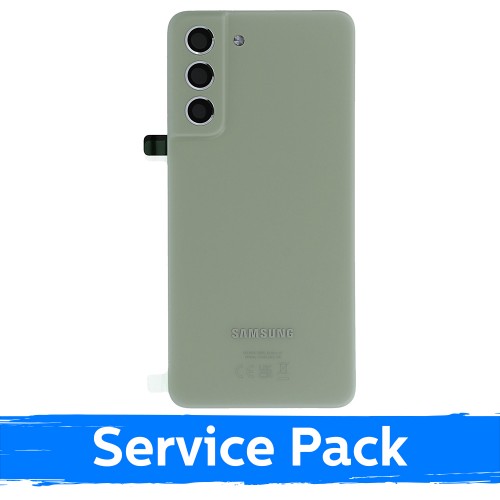 Galinis dangtelis suderinamas su Samsung G990 S21 FE / Olive / (Service Pack)