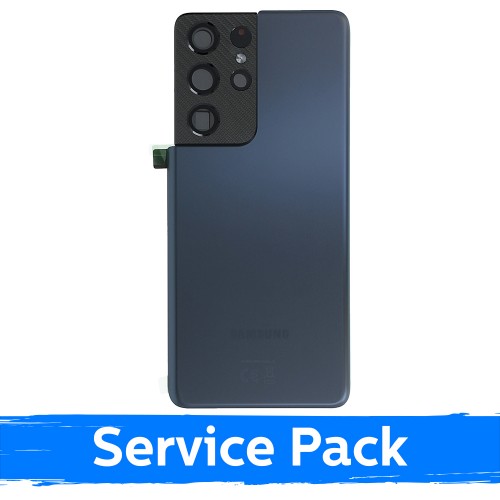 Galinis dangtelis suderinamas su Samsung G998 S21 Ultra / Phantom Navy / (Service Pack)