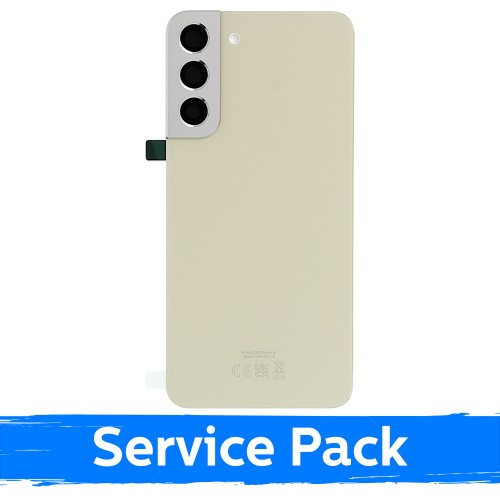 Galinis dangtelis suderinamas su Samsung S906 S22 Plus / Cream / (Service Pack)
