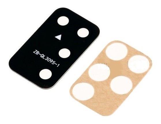 Samsung A03s A037 2021 kameros stikliukas Black (only lens) ORG