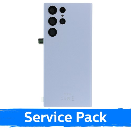Galinis dangtelis suderinamas su Samsung S908 S22 Ultra / Sky Blue / (Service Pack)