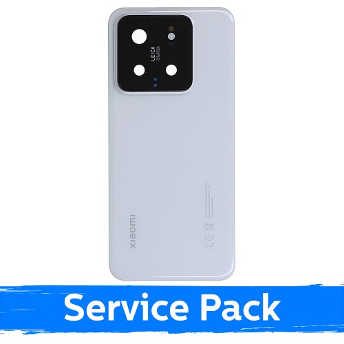 Galinis dangtelis suderinamas su Xiaomi 14 / Baltas / (Service Pack)