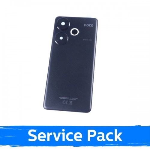 Galinis dangtelis suderinamas su Xiaomi Poco F6 / juodas / (Service Pack)