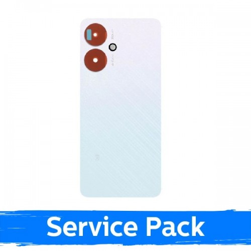Galinis dangtelis suderinamas su Xiaomi Redmi 13C 5G / Startrail Silver / (Service Pack)