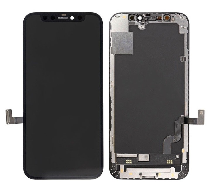 Ekranas skirtas iPhone 12 mini su lietimui jautriu stikliuku INCELL (Removable IC)