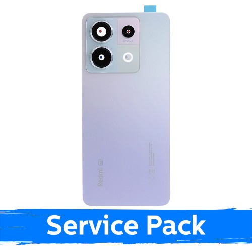 Galinis dangtelis suderinamas su Xiaomi Redmi Note 13 Pro 5G / Aurora Purple / (Service Pack)