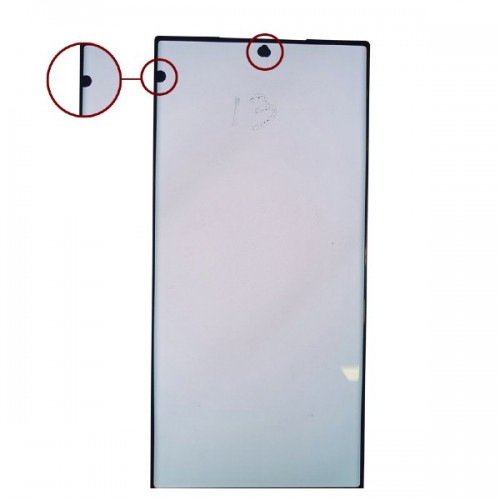 LCD ekranas suderinamas su Samsung S918 S23 Ultra juodas (Atnaujintas: Telemax) (Su defektais 13)