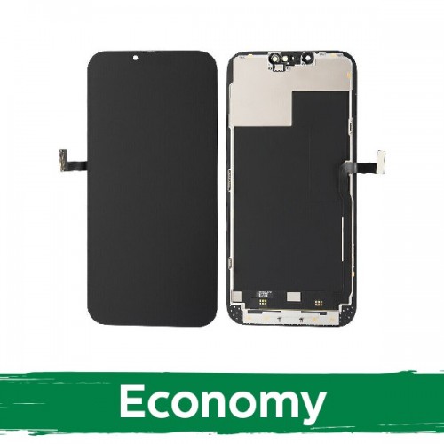 LCD ekranas suderinamas su iPhone 13 Pro Max juodas (INCELL / Economy)