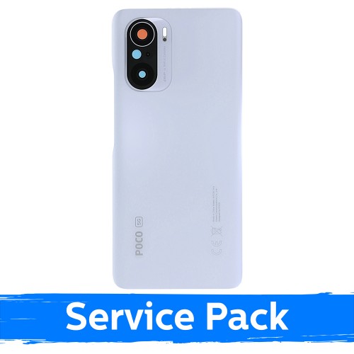 Galinis dangtelis suderinamas su Xiaomi Poco F3 / Arctic White / (Service Pack)