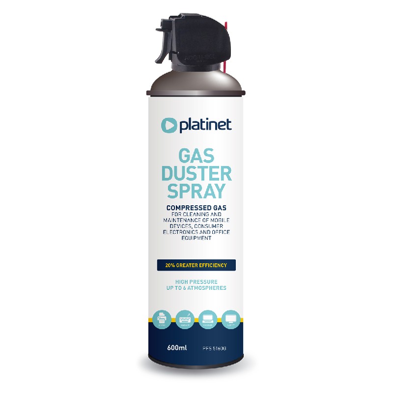 Suspaustas oras Platinet PFS5160G (600ml)