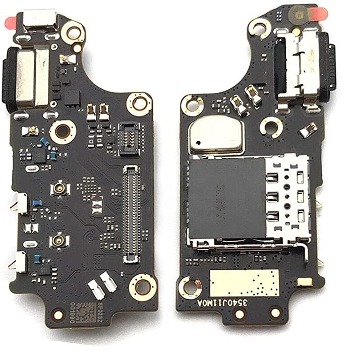 Lanksčioji jungtis Xiaomi Poco F2 Pro su įkrovimo kontaktu ir mikrofonu, SIM kortelės kontaktu ORG