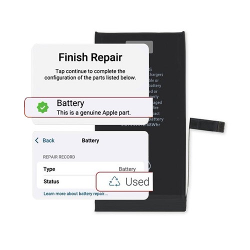 Baterija suderinamas su iPhone 14 Plus / Self-Diagnosable / 4325mAh