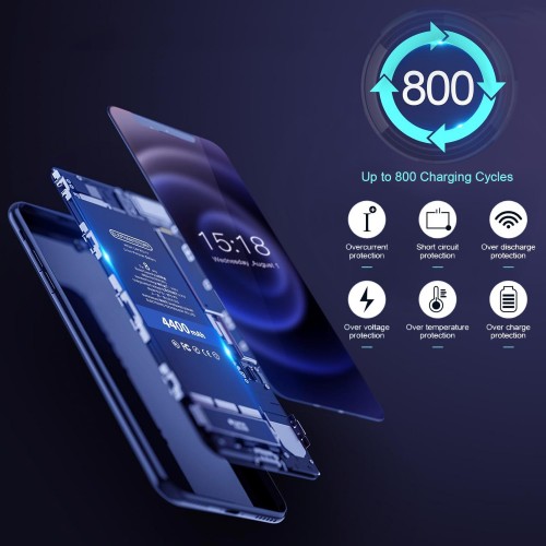 Baterija suderinama su iPhone X (A1865) / 2716mAh / Premium