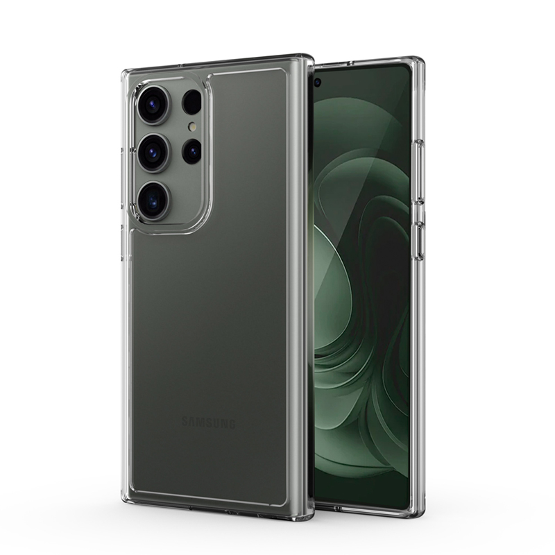 Crong Crystal Shield Cover - Samsung Galaxy S23 Ultra dėklas (skaidrus)