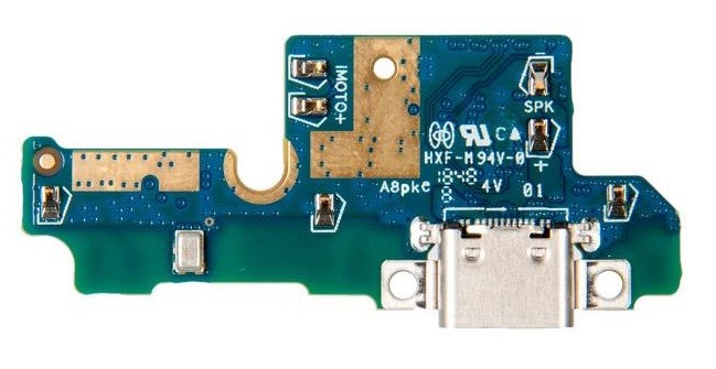 Lanksčioji jungtis Sony I3312/I4312 Xperia L3 su įkrovimo kontaktu originali (used Grade A)