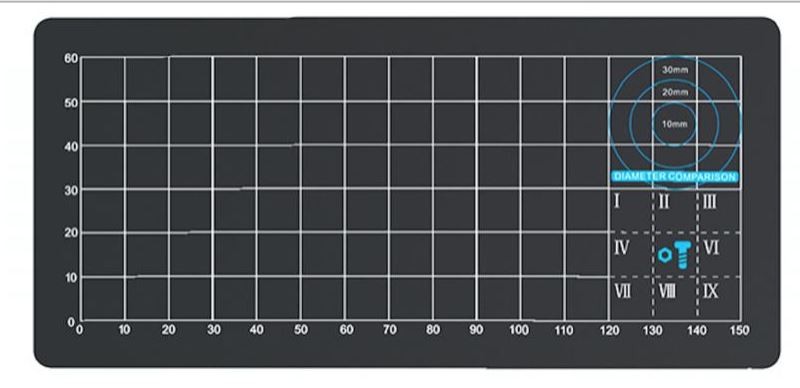 Universalus magnetinis kilimėlis telefono ardymui Jakemy 170x80mm