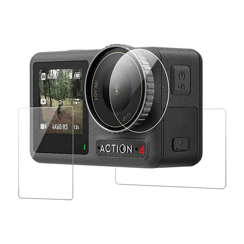 Ekrano plėvelė TELESIN skirta DJI Osmo Action 4/3