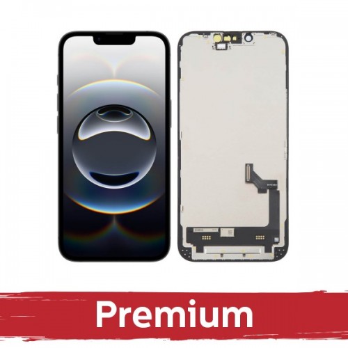LCD ekranas suderinamas su iPhone 16e juodas (INCELL / Premium) / *Removable IC* /