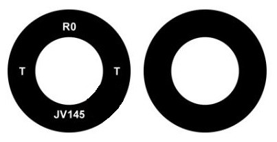 Samsung S901 S22 kameros stikliukas Black (lens Tele) 1pcs (service pack)