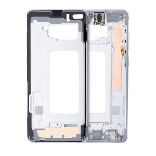 Vidurinis rėmelis skirtas Samsung G975 S10 Plus (Prism White)