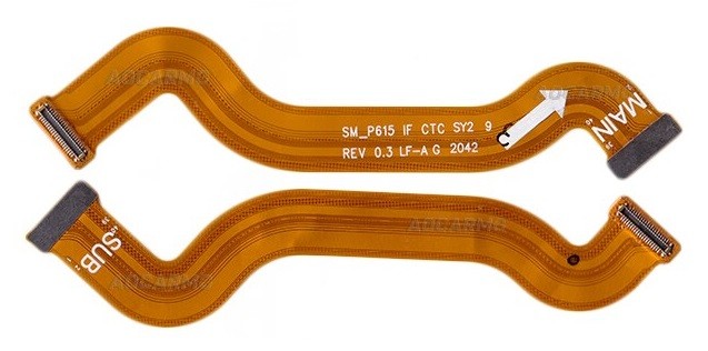 Lanksčioji jungtis Samsung P615/P610 Tab S6 Lite 10.4 LTE pagrindinė (SUB CTC) originali (service pack)