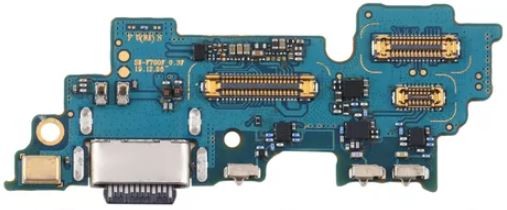 Lanksčioji jungtis Samsung F707 Z Flip 5G su įkrovimo kontaktu ir mikrofonu originali (service pack)