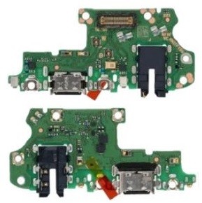 Lanksčioji jungtis Huawei Honor X8 su įkrovimo kontaktu, mikrofonu, ausinių lizdu originali (service pack)