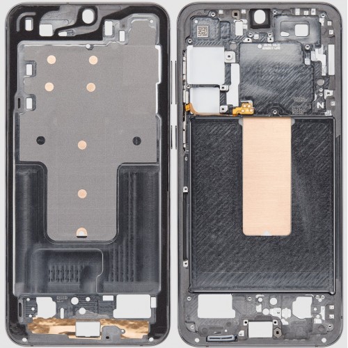 Vidurinis rėmelis Samsung S916 S23 Plus (žalia)