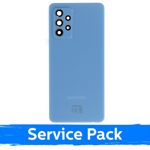 Galinis dangtelis, suderinamas su Samsung A525 A52 (A526 A52 5G) / Nuostabus mėlynas / (Service Pack)