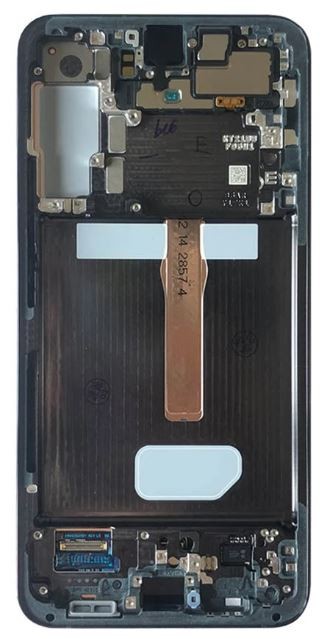 Ekranas Samsung S906 S22 Plus su lietimui jautriu stikliuku ir rėmeliu Graphite originalus (service pack)